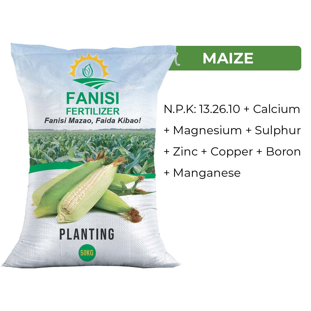 Chiromo fertilizer Fanisi maize